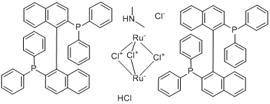 氯[(S)-(-)-2,2'-双(二苯基膦)-1,1'-联萘]钌(II)氯化物