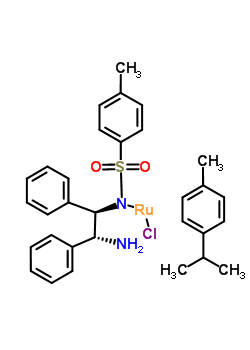 氯{[(1R,2R)-(-)-2-氨-1,2-二苯乙基](4-甲苯磺酰)氨}(P-异丙基甲苯)钌(II))钌(II)