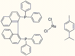 (R)-(+)-2,2'-BIS(DIPHENYLPHOSPHINO)-1,1'-BINAPHTHALENECHLORO(P-CYMENE)RUTHENIUM CHLORIDE