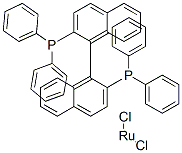 DICHLORO[(R)-(+)-2,2'-BIS(DIPHENYLPHOSPHINO)-1,1'-BINAPHTHYL]RUTHENIUM (II)