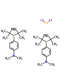 Dichlorobis[di-tert-butyl(4-dimethylaminophenyl)phosphino]palladium(II)