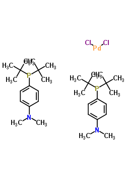 双(4-二甲氨基苯基二叔丁基膦)二氯化钯(II)