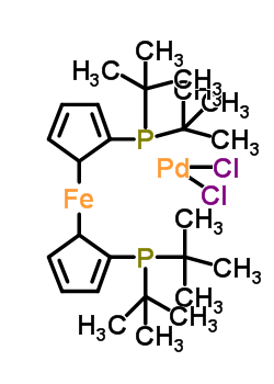 1,1'-Bis (di-t-butylphosphino)ferrocene palladium dichloride,